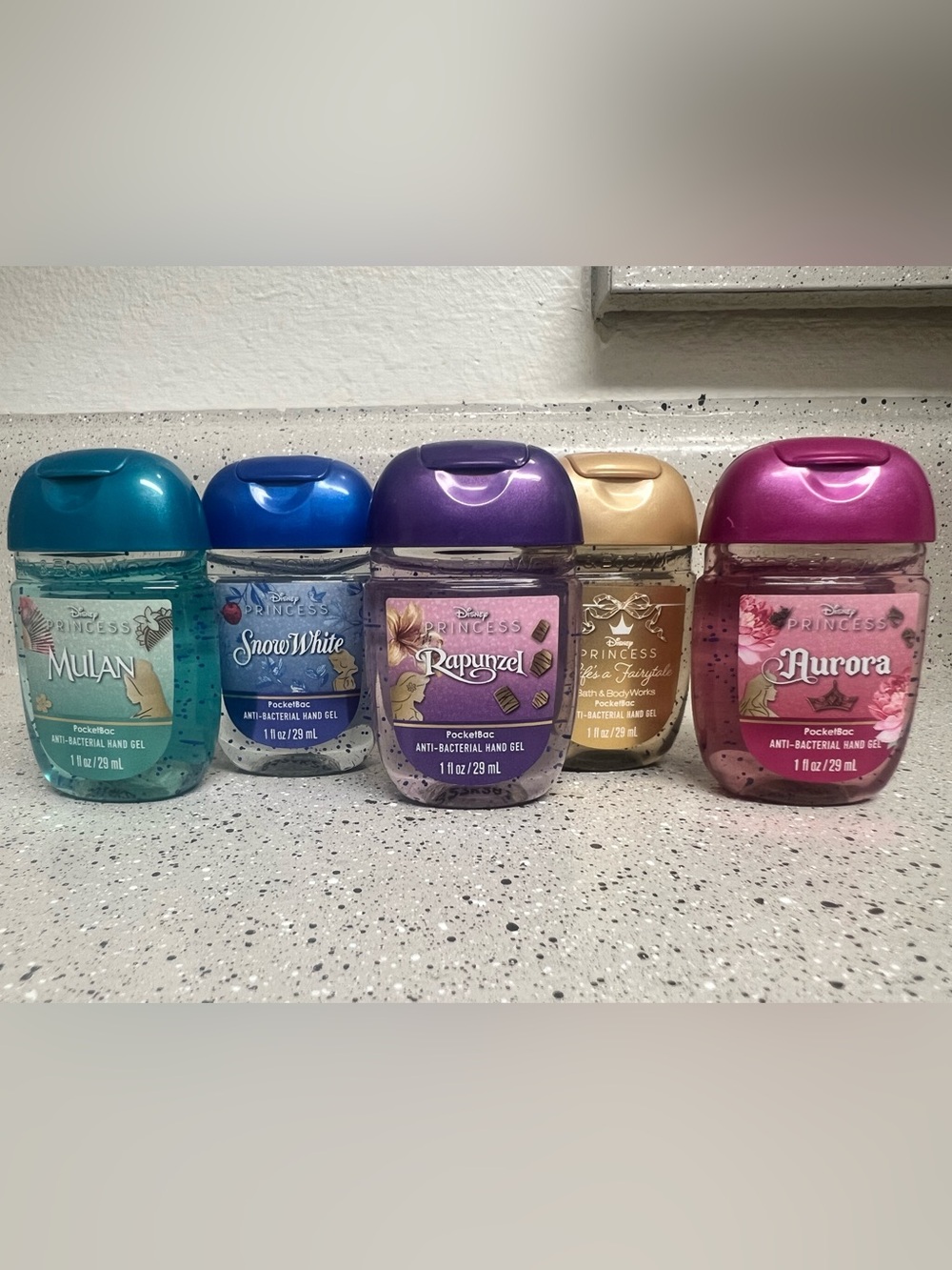 Bath & Body Works PocketBac Disney Princess Full Set (5-Pack)